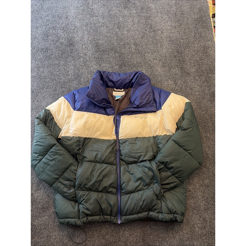 Columbia Women's Puffect Color Blocked Jacket Multicolor XL